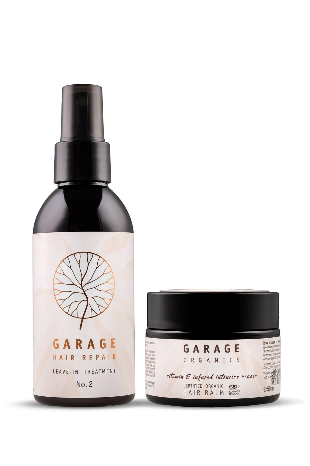 Garage Organics Saç Bakım Seti No.2 Sprey + Hair Balm